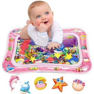 Tummy Time Water Mat for Babies,Baby Toys for 3 6 9 Months Girls & Boys Sensory